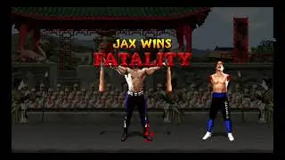 Mortal Kombat II  Remix Jax Playthrough