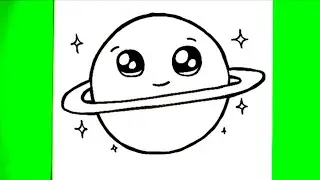 Sevimli Gezegen Çizimi🌚Kolay Gezegen Çizimi-Gezegen Nasıl Çizilir
How To Draw the Cute Planet!!!