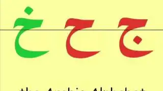 Arabic Alphabet Arabe Arabische Buchstaben Arap alfabesi  الحروف العربية