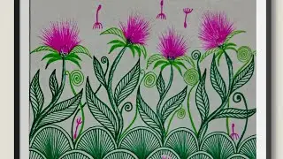 Zentangle 7 Thank You for Watching