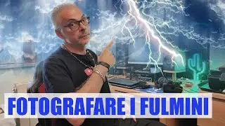 Photographing lightning