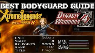How To Get The Best Bodyguards in Dynasty Warriors 3:XL and Dynasty Warriors 4