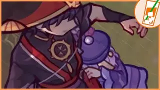 Qiqi Looks For An Umbrella - Genshin Impact Comic Dub | IceTeaComics