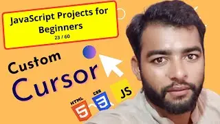 Day 23: Creating an Animated Mouse Cursor | 60-Day Projects Series for Beginners! 🖱️🚀