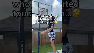 The hooper who just started touching rim be like…🤣