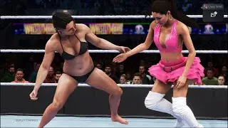 WWE 2K20 - Ariana Grande vs. Rhea Ripley - FULL MATCH - Royal Girl Fights 💖