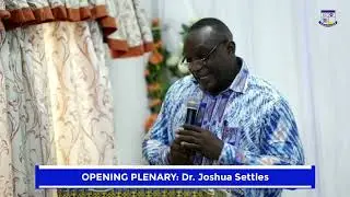 Opening Plenary   Dr Settles