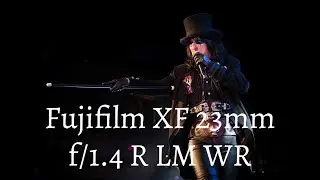 Fujifilm XF 23mm f/1.4 R LM WR meets Alice Cooper!