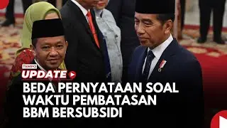 Beda Pernyataan Bahlil dan Presiden Jokowi soal Waktu Pembatasan BBM Bersubsidi