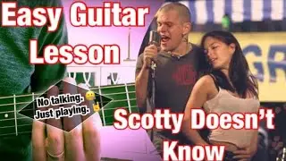 Lustra - Scotty Doesn’t Know | Guitar Lesson *DROP D TUNING*