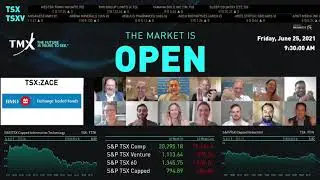 BMO ETFs Virtually Opens The Market Friday June 25, 2021