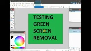 Alternative to Green Screen Chorma Key Effect in Paint.net Tutorial - Beginners' Tutorial