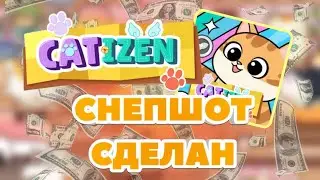 СНЕПШОТ CATIZEN СДЕЛАН! Когда Airdrop  Catizen?