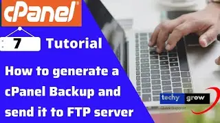 how to generate a cpanel backup and send it to FTP server