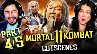 MORTAL KOMBAT 11 Ultimate Full Cutscenes ( Part 4 ) REACTION! | MK11