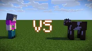 Vegan teacher vs cow | minecraft short battle