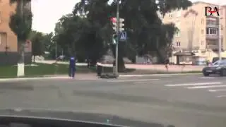 Авто приколы   Подборка неадекватных пешеходов