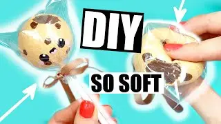 How to make a squishy cake pop with packaging