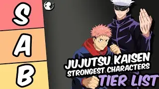 JUJUTSU KAISEN strongest characters - TIER LIST🎬📊🎖️