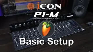 P1-M DAW Controller Basic Setup with FL Studio