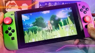CONSEGUI RODAR GENSHIN IMPACT NO NINTENDO SWITCH!