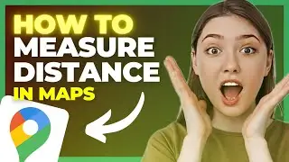 How to MEASURE the DISTANCE BETWEEN TWO POINTS on GOOGLE MAPS.