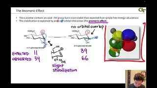 Mutarotation and the Anomeric Effect; Furanose Forms
