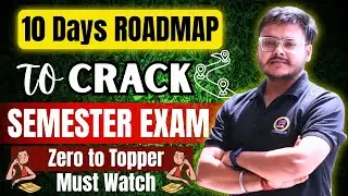 10 Days Roadmap to Pass B. Pharma Semester Exam 📚🔥 Complete Solution 🙌  Punit Sir