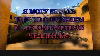 Я МОГУ ИГРАТЬ ТОЛЬКО С ОРУЖИЕМ СВОИХ НАПАРНИКОВ ЧЕЛЛЕНДЖ! Standoff 2