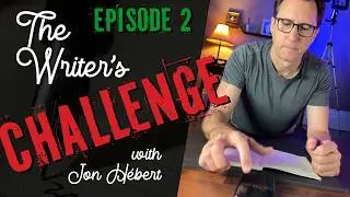 Reading My Dark Comic Noir While Planking to Failure | The Writer's Challenge Ep. 2