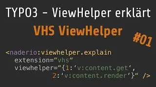 [TYPO3] VHS - ViewHelper erklärt | v:content.get & v:content.render