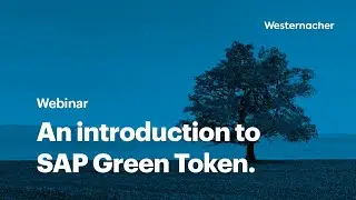 An introduction to SAP Green Token.