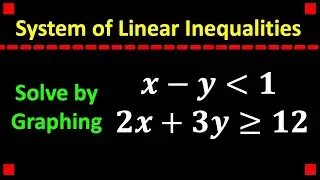 How to Graph a System of Linear Inequalities | Step-by-Step Example | Cole's World of Mathematics