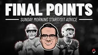 NFL Fantasy Football Week 9 Start/Sit Advice With John Hansen and Fantasy Points