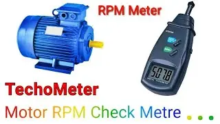 RPM Check Metre. Digital Tachometer (manual)