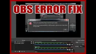 OBS NVENC and AMD encoder error fix - Free Screen Recorder