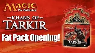 MTG - Khans of Tarkir Fat Pack Opening!