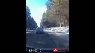INSTANT KARMA! CAR CRASH! Dash cam! #shorts