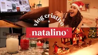 CRIANDO COMIGO EDIÇÃO NATAL | entrei totalmente no clima