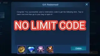 NEW CODE GUYS NO LIMIT IM BACK LODS