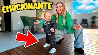FINALMENTE OS PRIMEIROS PASSOS DO TOM! 🤩
