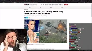 Asmongold found the horniest Elden Ring player