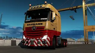 ETS2 1.35 Open Beta Mercedes Benz Actros SLT Pori - Helsinki