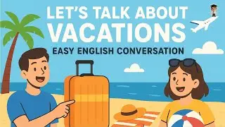 Let’s Talk About Vacations | Easy English Conversation for Beginners | English Podcast