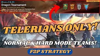 My F2P Strategy for the Telerian Dragon Tourney! | F2P Strategy | RAID: Shadow Legends