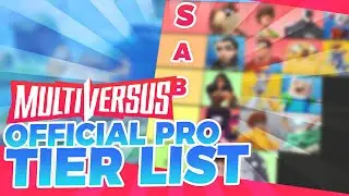 Official Pro Multiversus Character Tier List 2022 | based on Pro Players