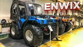 Обзор Снегоболотоходов ENWIX на выставке 