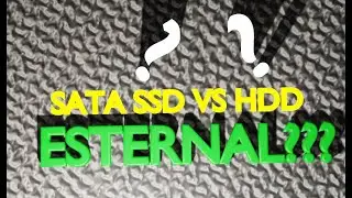 Do you need an external SATA SSD?