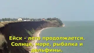 Ейск - лето продолжается. Солнце, море, рыбалка и дельфины.