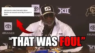 Coach Prime DESTROYS CBS Reporter & Another HABITUAL HATER "THATS FOUL WHAT THEY DID"
